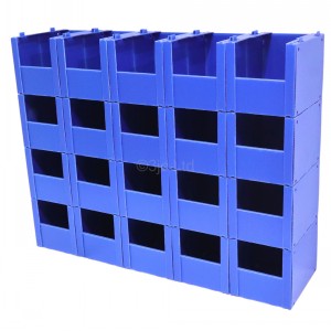 Correx Type Stacking Pick Boxes 400 x 300 x 300mm